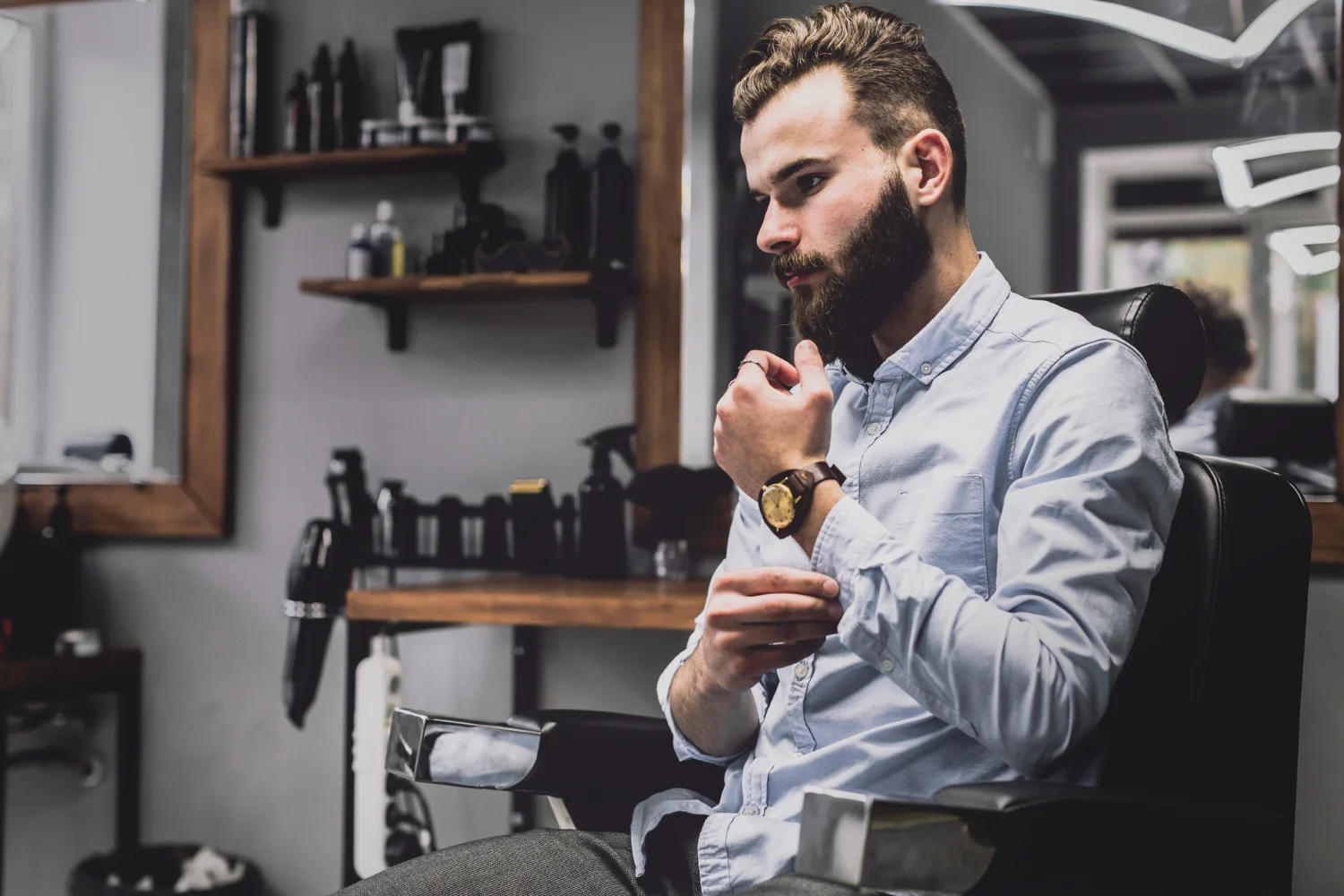 THE BIG SHAVE